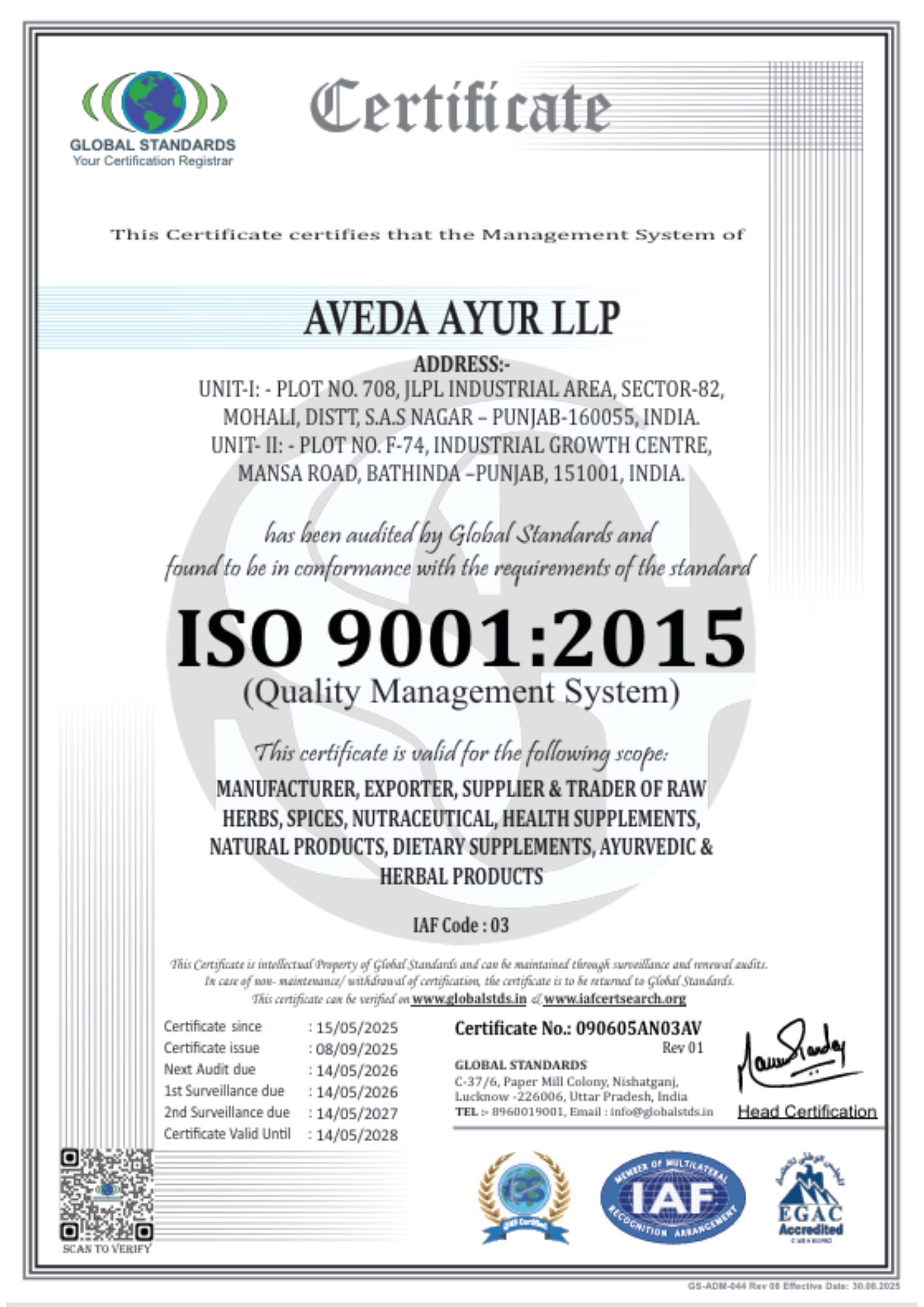 Certificate 4