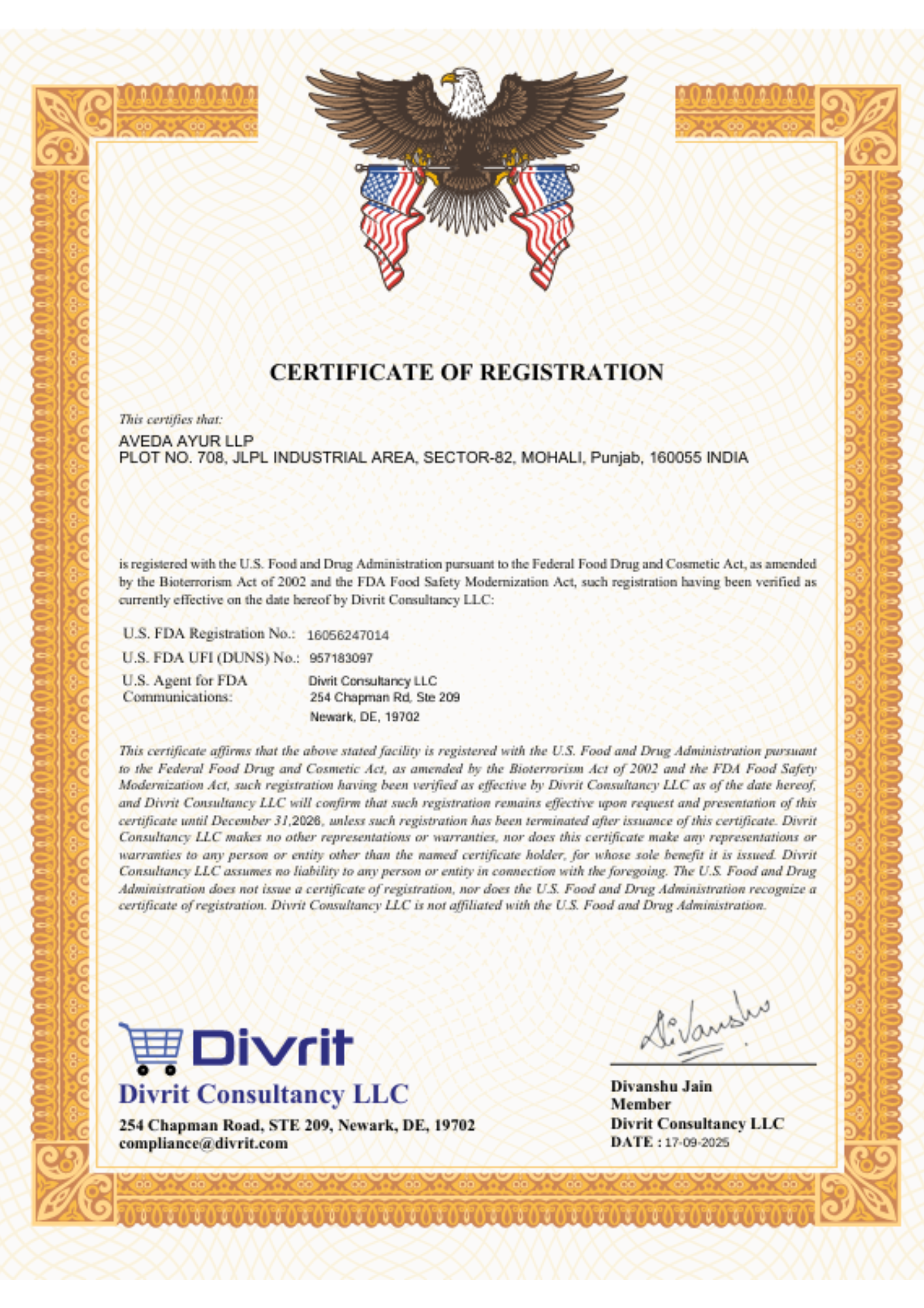 Certificate 5